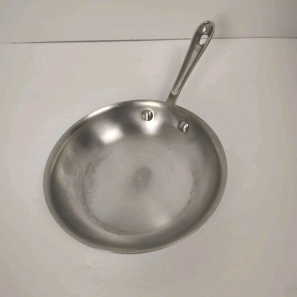 All-Clad 10 inch Stainless Steel Frying Pan Skillet - Picture 3 of 6